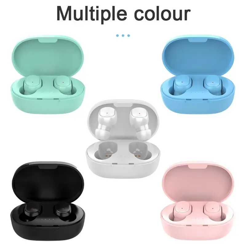 A6s TWS Wireless headset Bluetooth 5.0 Waterproof Earbuds Stereo Mini for Smartphones