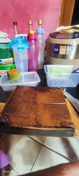 Product Review of lapis legit spesial pandan basah uk.16cmx16cm ADIKA CAKE 100%Halal from A**D 2
