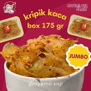 KRIPIK KACA BOX NYEMILSAJI 175 GRAM