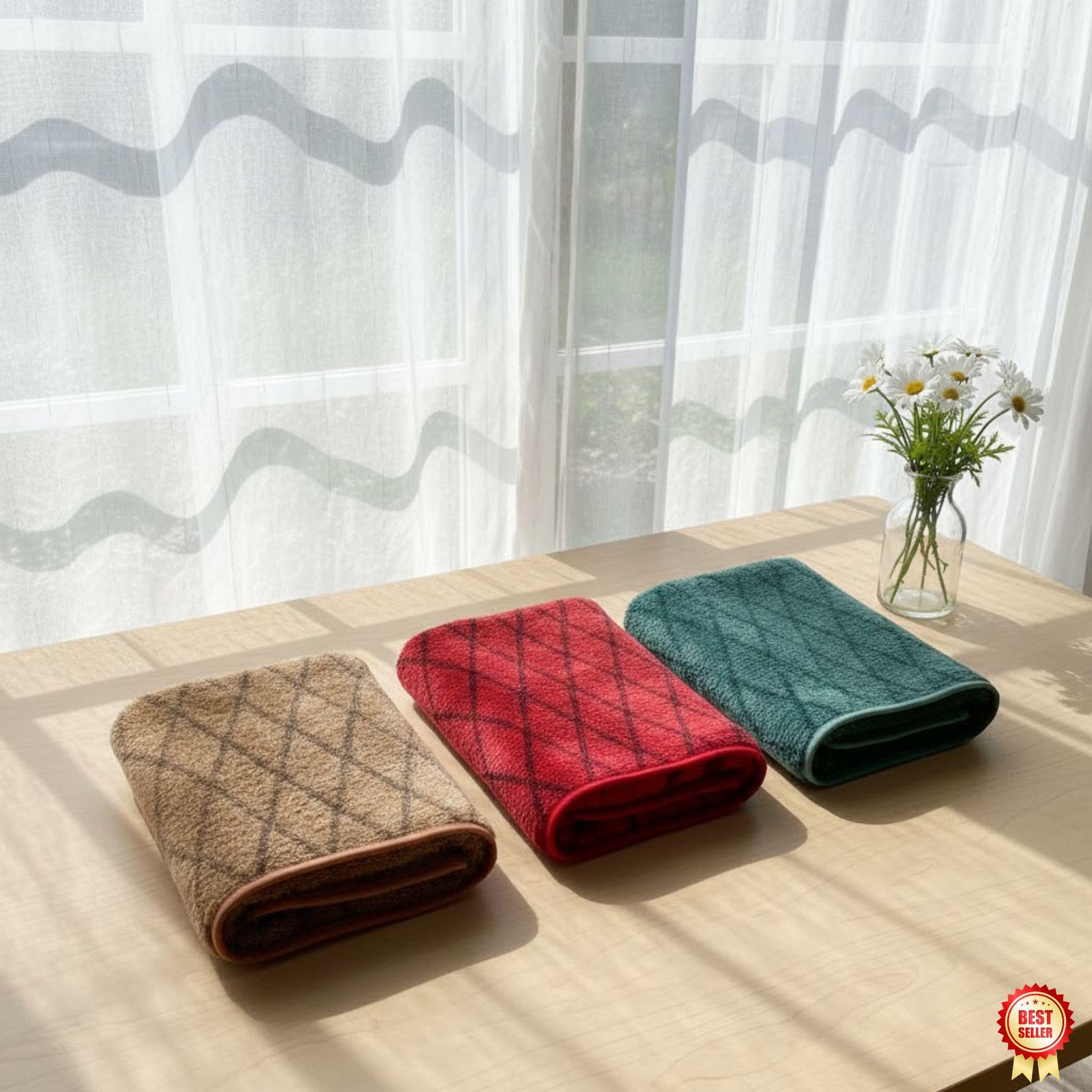 PROMO - HANDUK JUMBO UK 90 x 160 CM Bahan Microfiber POLOS lembut daya serap tinggi PROMO - HANDUK JUMBO UK 90 x 160 CM Bahan Microfiber POLOS lembut daya serap tinggi