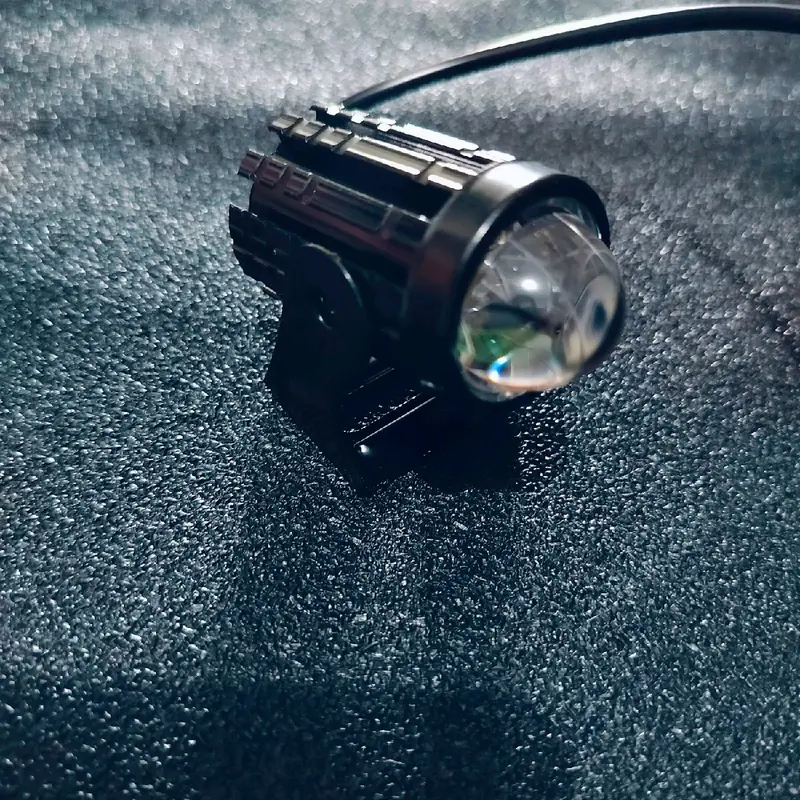 LAMPU TEMBAK LASERGUN LED D2 MINI OVAL 2 WARNA UNTUK MOBIL DAN MOTOR CAR & MOTORCYCLE 2