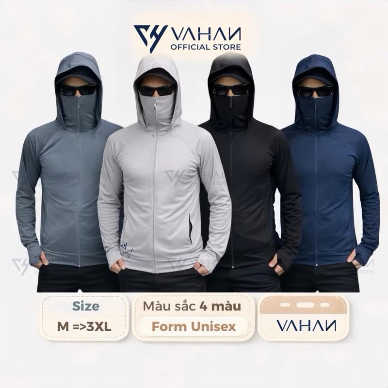 VAHAN-Áo Chống Nắng Nam Thông Hơi Kim Cương 1 LỚP MỎNG NHẸ,Thoáng Mát Cho Mùa Hè.