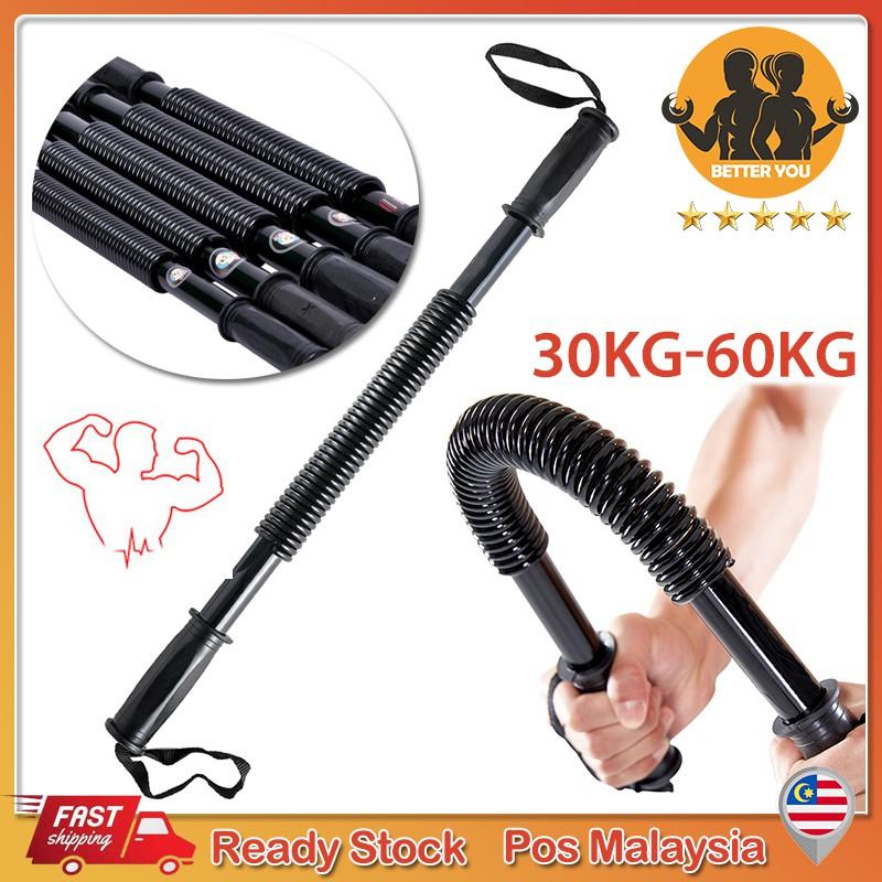 (COD)[Ready Stock]Gym Power Twister Spring Bar Resistance Ba - TikTok ...