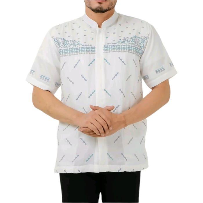 Product Introduction of S M L XL  XXL  XXXL  XXXXL  baju kemeja koko dewasa bahan katun poli  premium tebal adem nyaman di pakai Muslim Dewasa 8