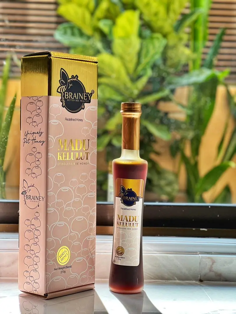 BRAINEY Madu Kelulut Premium 270g Natural