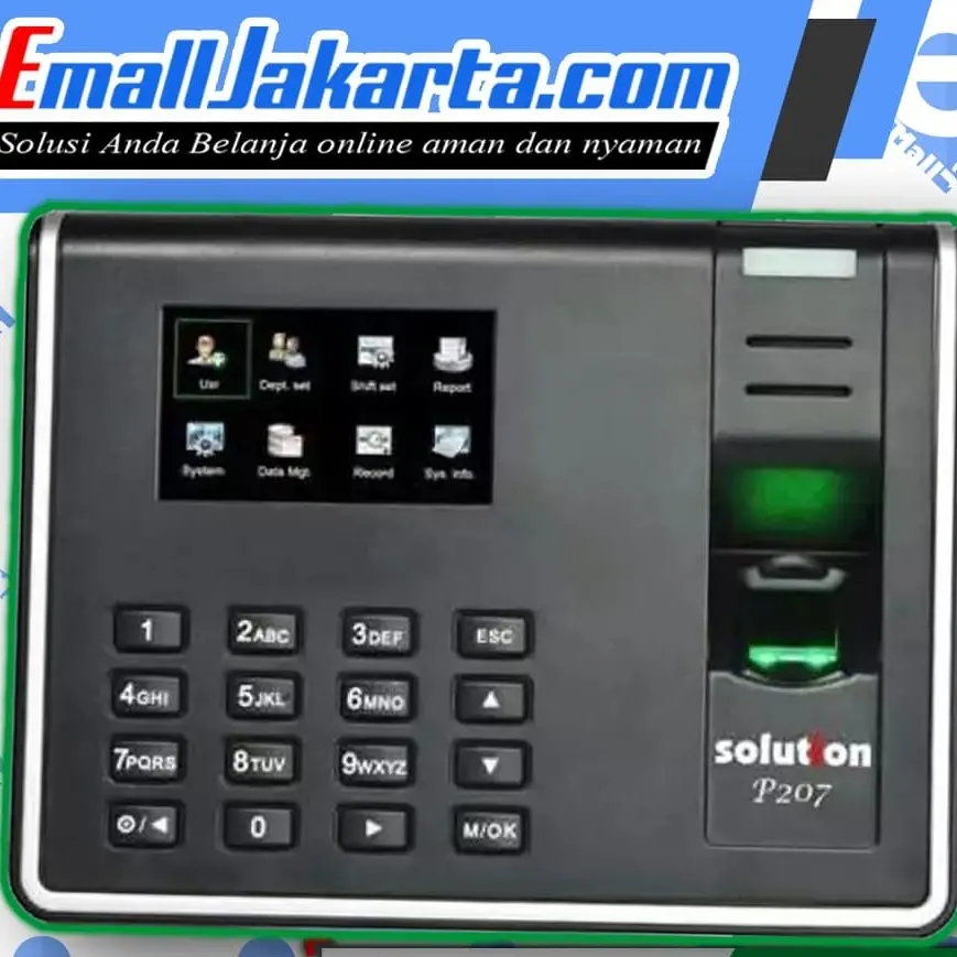 Mesin absensi sidik jari Fingerprint Finger Print Solution P207 x105 x609  Revo W-230N W-231N W-202BNC  Aviatech A207 A208 A7 A8, Pilih Varian: