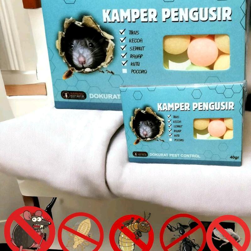 DOKURAT kamper praktis pengusir tikus&serangga,semut dll tidak beracun sanggat ampuh 100% MURAH 0