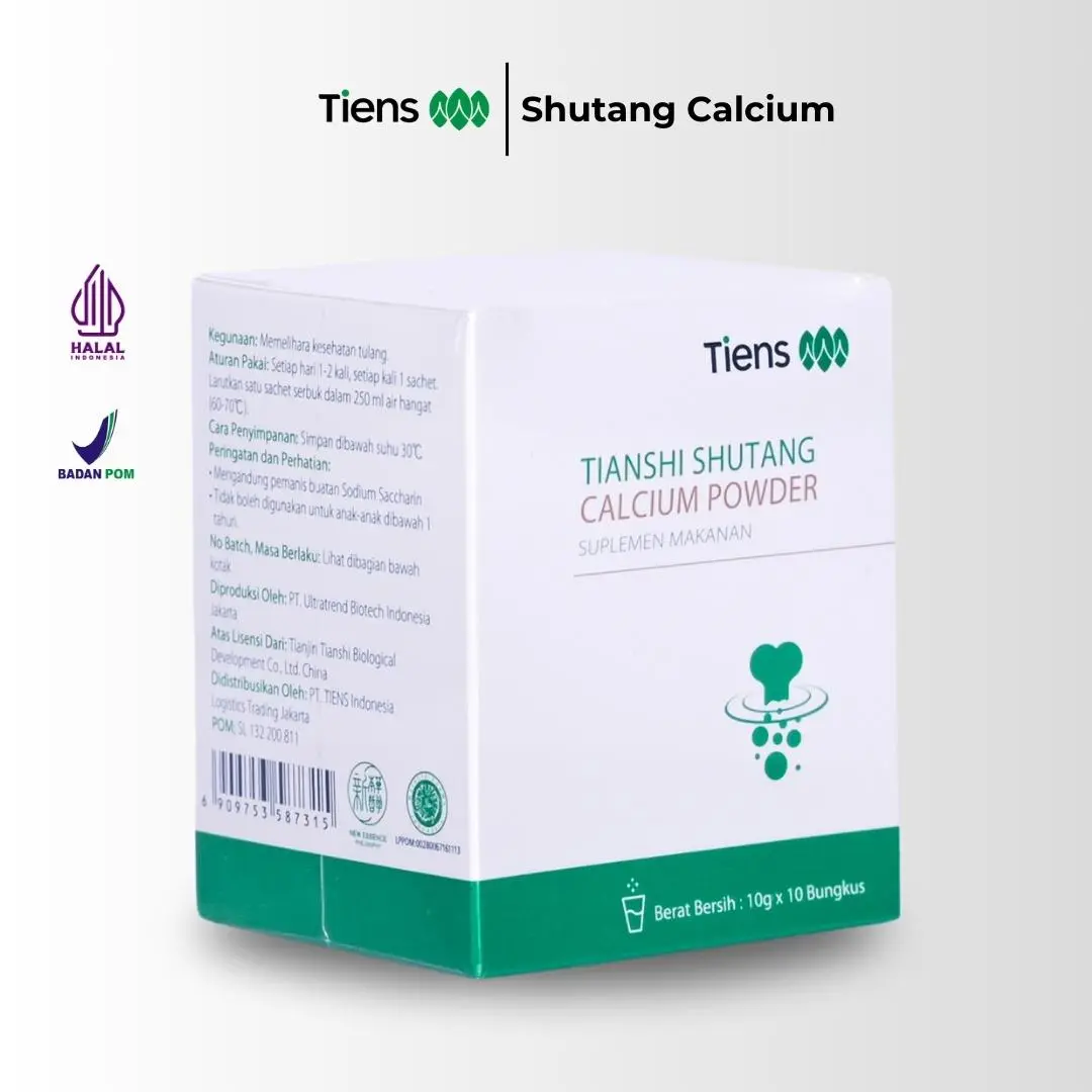 Shutang Calcium Powder - Asupan Kalsium Cocok untuk Manula dan Penderita Diabetes Mellitus tipe 2
