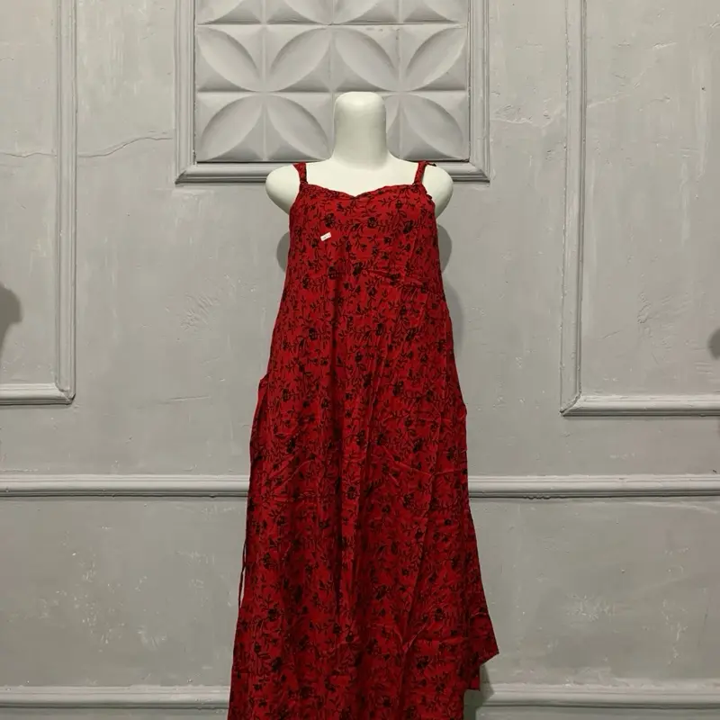 DASTER DRESS kLOK TALI SATU RAYON PREMIUM