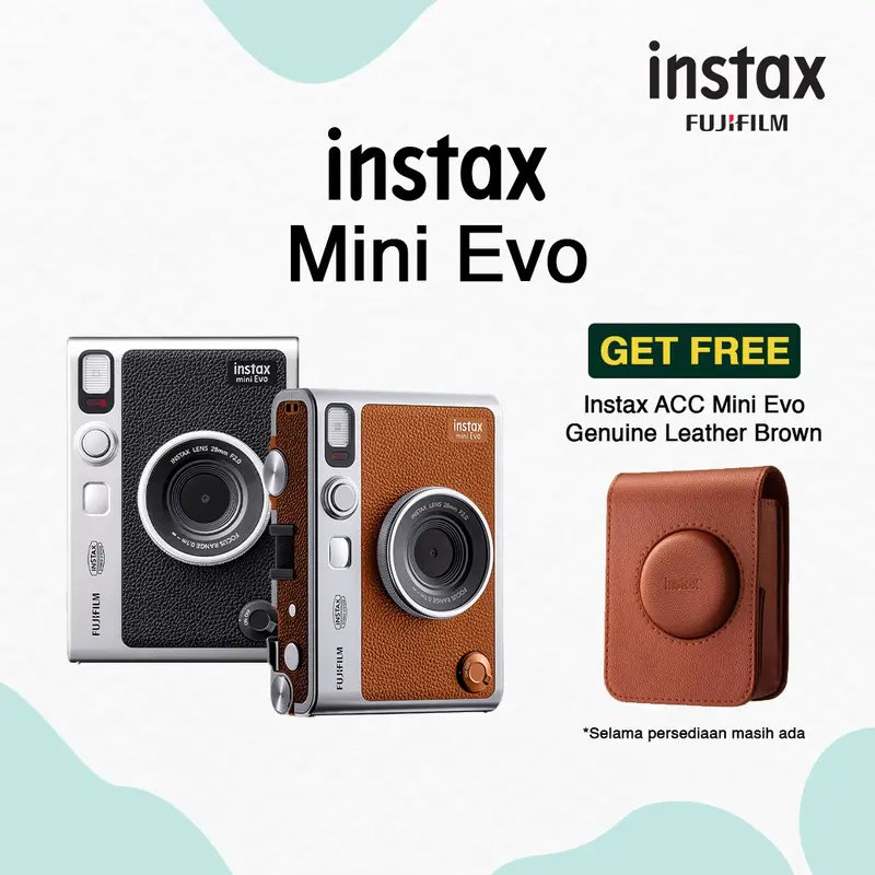 Fujifilm Instax Mini Evo Fuji Instant Camera Mini Evo Garansi Resmi 0