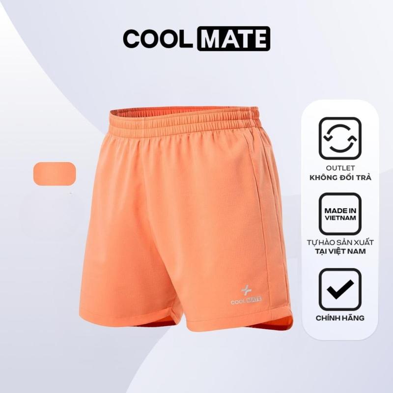 [Outlet Không đổi trả] Quần Shorts Nam chạy bộ Essential 7" Nhanh khô - Coolmate