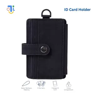 Lanyard ID Card Holder Dompet Kartu Name Tag Pria Wanita