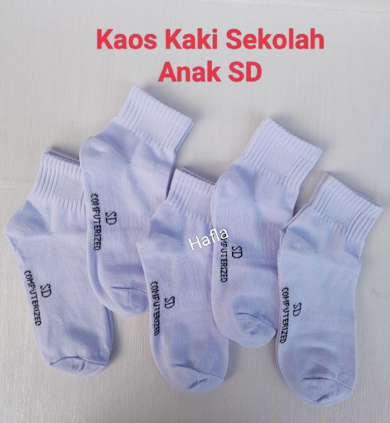 Product Introduction of (Pilih Warna)3 Pasang Kaos Kaki Sekolah Anak SD Putih Hitam Katun Tebal Halus Fashion 21