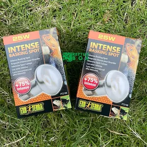 EXOTERRA INTENSE BASKING 25 WATT / LAMPU UVA / PEMANAS REPTILE