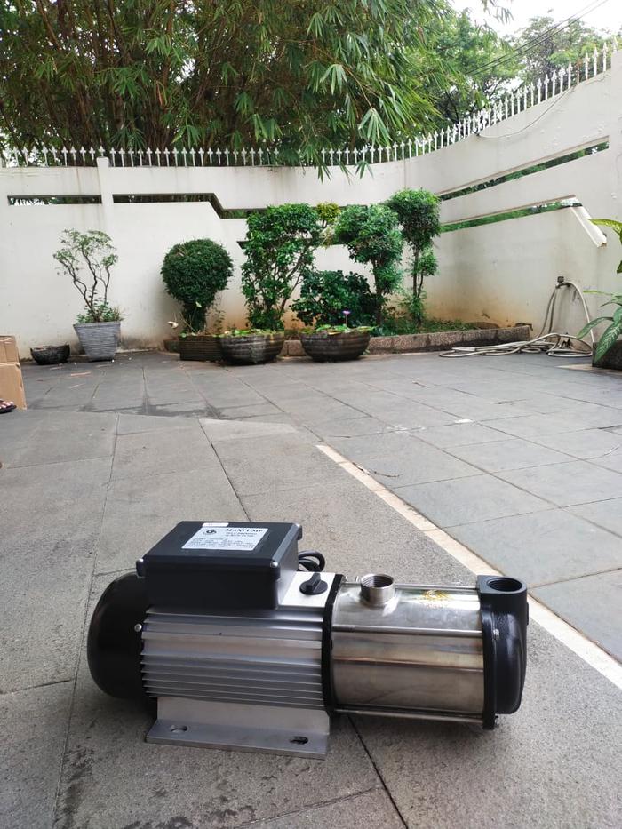 Gambar MAXPUMP Mesin Pompa Air Booster SZGD750-40 Full Stainless 304 Hisap 9M Head 100M Flow 2m3/h Pompa Kimia Standar Makanan & Cairan Kental pompa kimia air asin air laut dari Poseidonpump Kota Administrasi Jakarta Utara Tokopedia