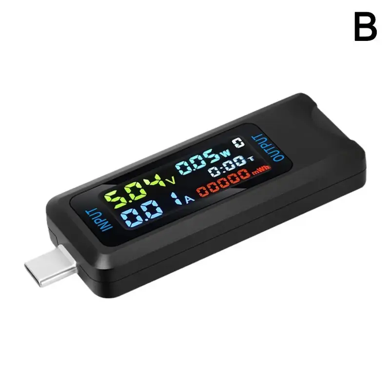 Máy kiểm tra, Thiết bị kiểm tra chuyên nghiệp, Máy dò bộ sạc USB, Máy kiểm tra công suất điện 8