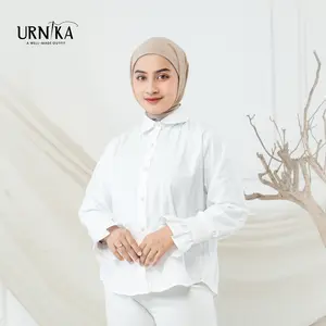 Urnika - Freya Shirt / Kemeja Katun Poplin Cantik Casual Wanita