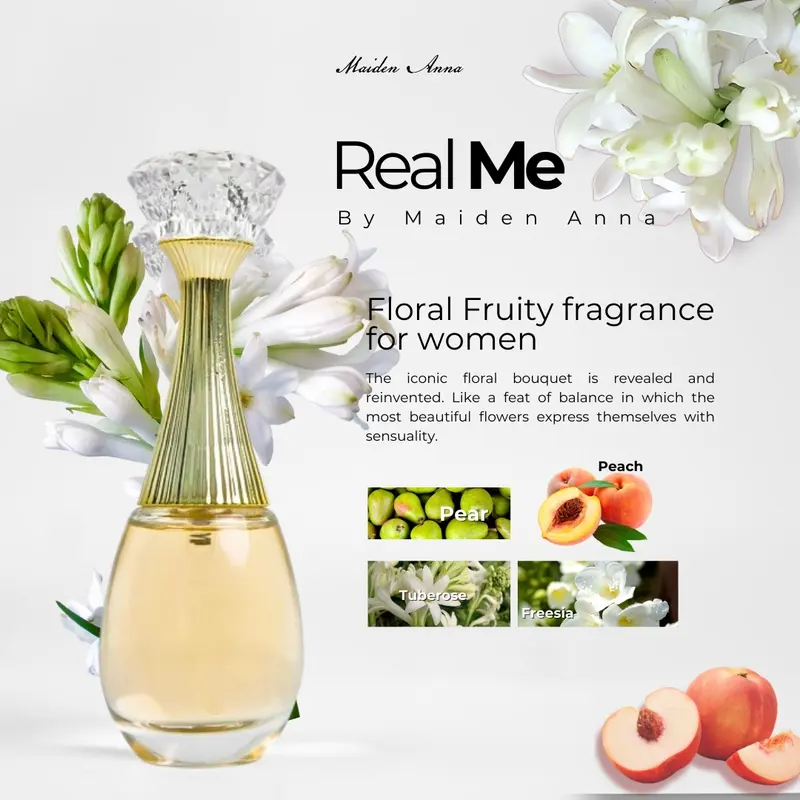 MAIDENN ANNA 3IN1 I EDP Perfume Wanita White Gold 30Ml 2
