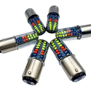 ￼[SATUAN] Lampu Stop Jelly Lampu Stop RGB Belakang Lampu Stop Led 32 Red Green Blue Motor Matic Bebek