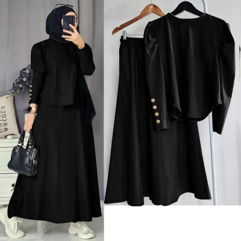 O2fashion / set rok palazo / set muslim / pakaian muslim / baju muslim / bisa cod