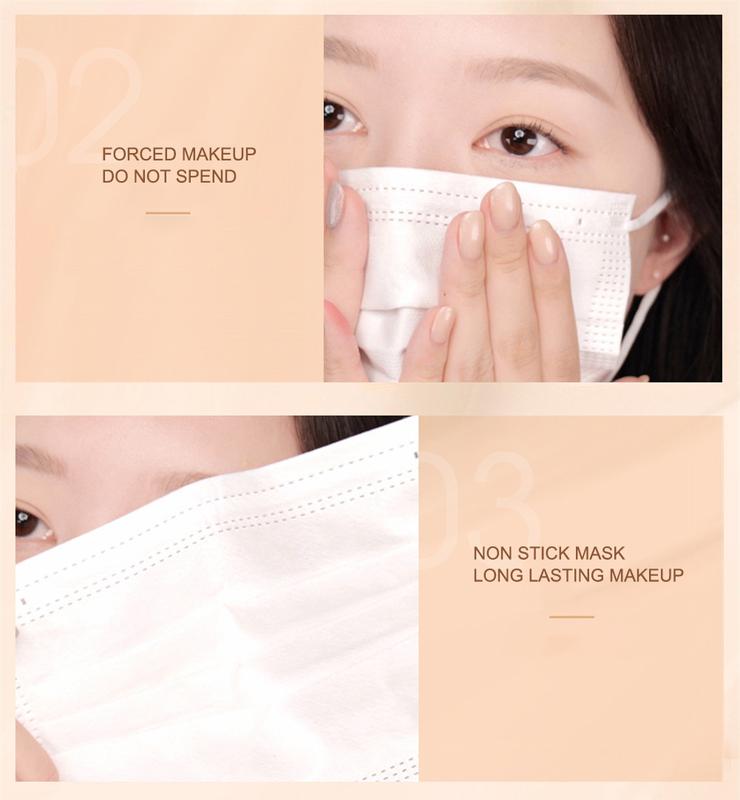 Product Introduction of （Free Gift&NEW）O.TWO.O BB Cream Air Cushion CC Cream Concealer Brighten Makeup Base Long Lasting Foundation Cushion Compact With Makeup Puff Air Cushion BB Cream + Concealer 28