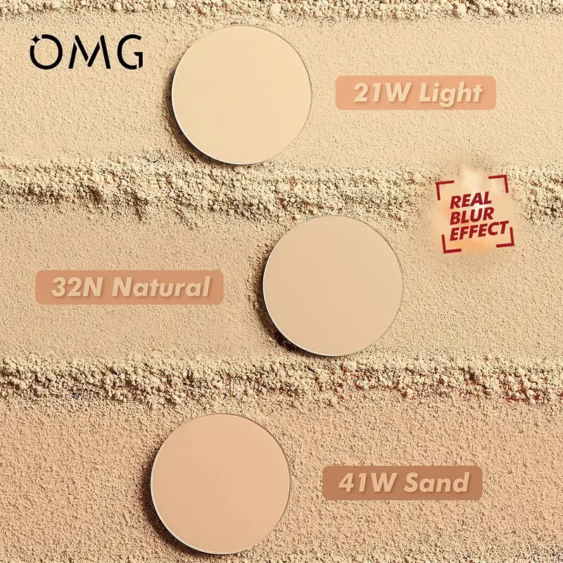 OMG Oh My Glam Coverlast Two Way Cake SPF20 PA+++ - Two Way Cake Bedak Padat Longlasting Waterproof 1