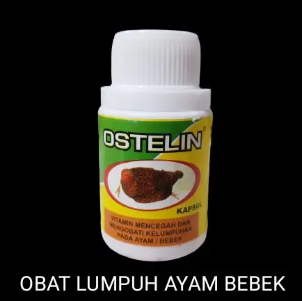 OSTELIN OBAT LUMPUH AYAM BEBEK 50 KAPSUL