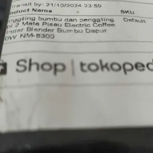 Penggiling bumbu dan penggiling kopi 2 Mata Pisau  Electric Coffee Grinder Blender Bumbu Dapur 150W NM-8300