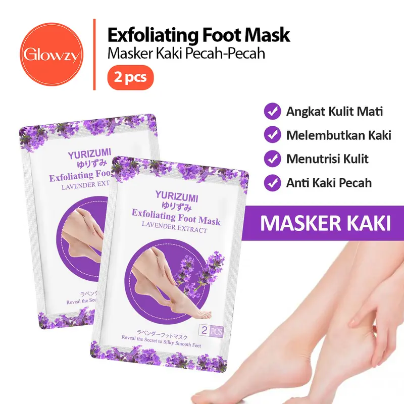 Masker Kaki Pengelupas Kulit Mati & Kaki Pecah-Pecah - Exfloating Foot Peeling Mask Anti Kaki Kering - Mengelupas, Exfoliating Perawatan Melembutkan 0