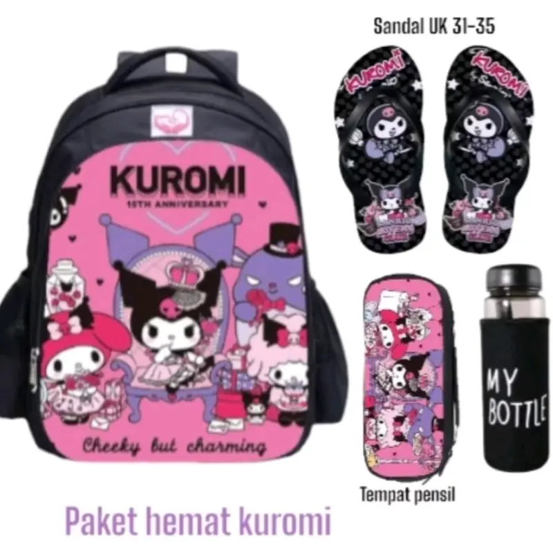 BBS Tas Sekolah Anak Perempuan TK PAUD SD BANYAK BONYS/Ransel Anak /Tas Punggung cewek Fashion 3