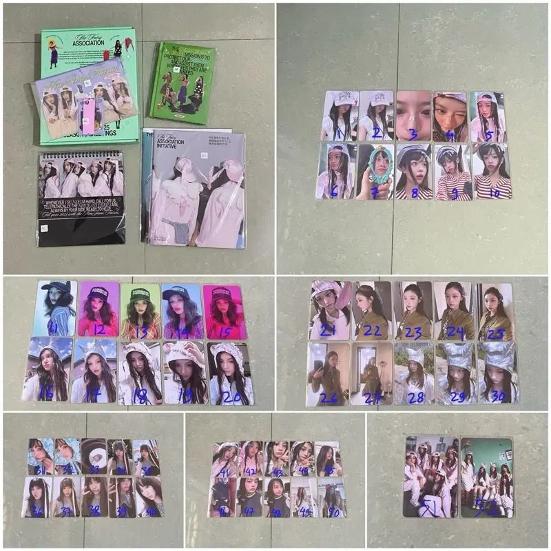 Ez Album photocard official season greeting 2025 NEWJEANS HANNI DANIELLE HAERIN HYEIN MINJI
