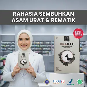 Nawavin Dilamax Susu Kambing Membantu| Asam Urat, Rematik dan Nyeri Sendi Alami - 210gr - Bahan, Minuman, Milk Etawa