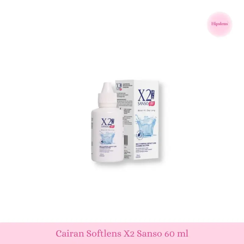Cairan Softlens / Air Softlens X2 Sanso 60ml | 120ml |360ml 1