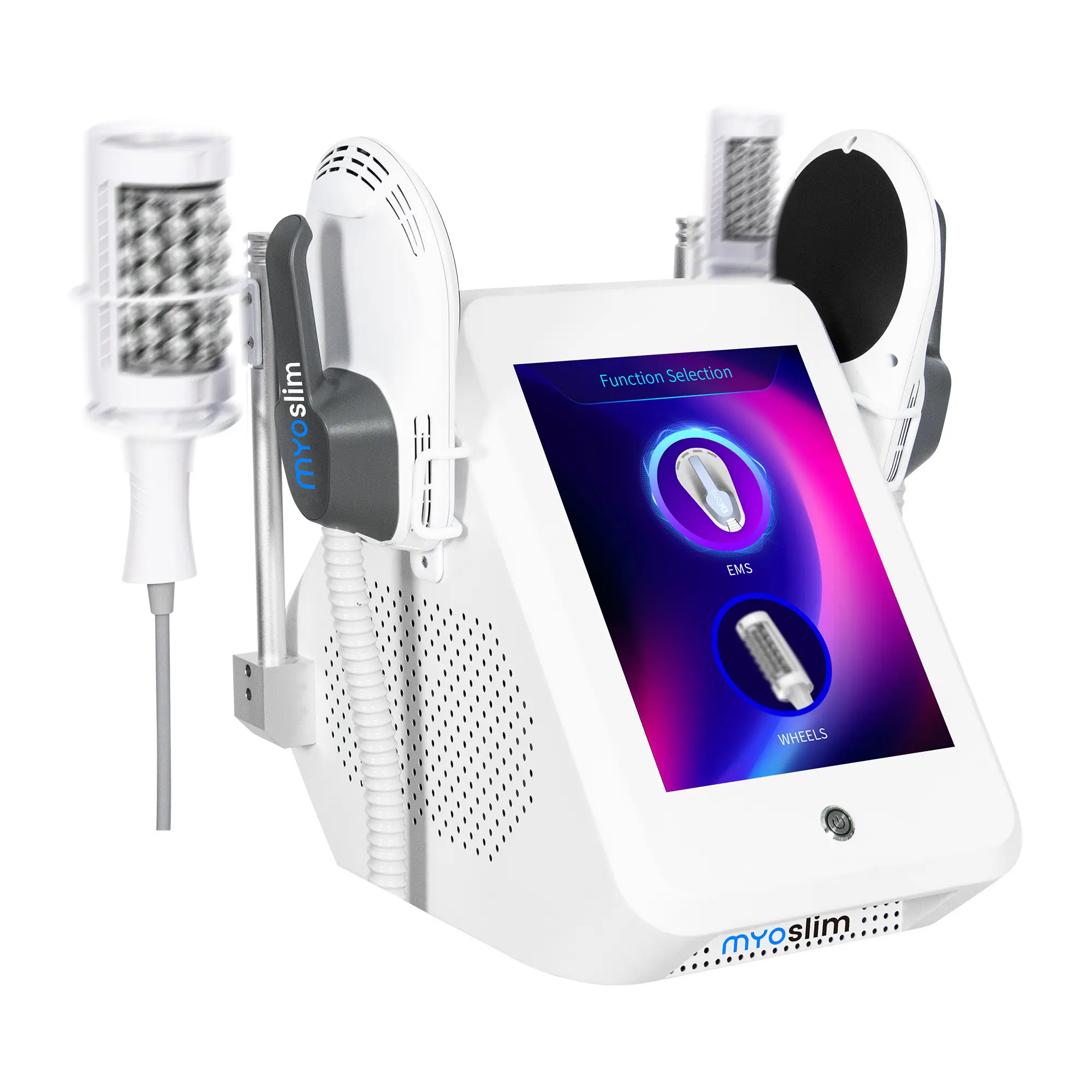 6500W 200HZ Roller EMS Body Sculpt Machine RF Sculpting Weight Loss Electromagnetic Slimming Muscle Stimulation Massager MYOslim