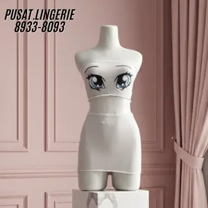 8933-8093 Lingerie Wanita Import Sleepwear Transparant Bahan Lembut