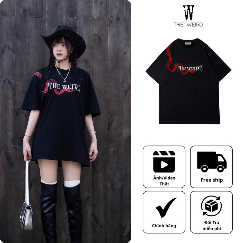 Áo thun The Weird Local Brand Unisex Form Rộng Oversize Tay Lỡ ATK920