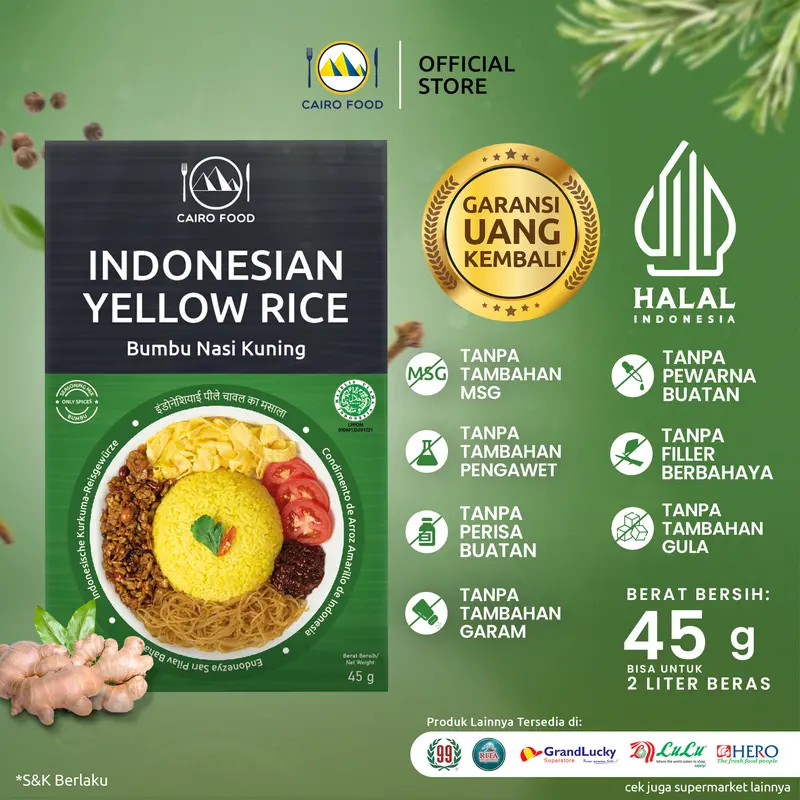 Bumbu Nasi Kuning - Cairo Food Seasoning 0
