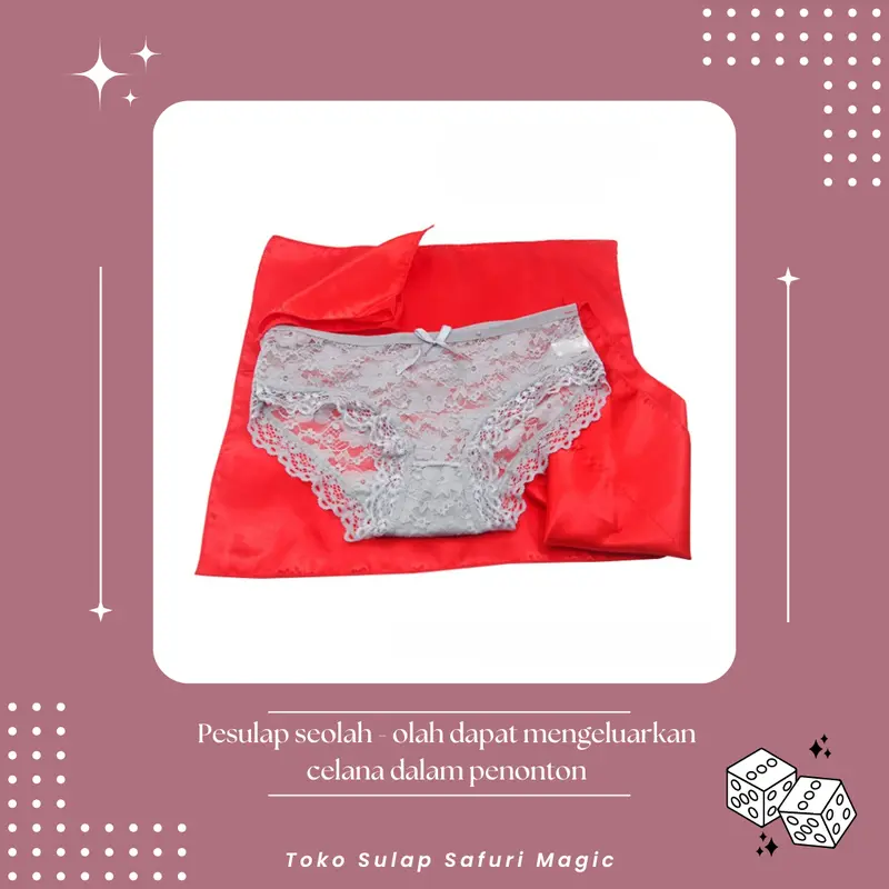 Alat Sulap Comedy Panties - Prank Celana Dalam - Sulap Comedy - Toko Sulap 4