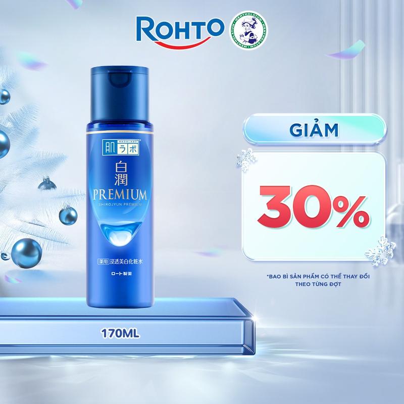 Dung dịch dưỡng sáng cao cấp cải thiện thâm nám tàn nhang Hada Labo SHIROJYUN PREMIUM WHITENING LOTION 170ml