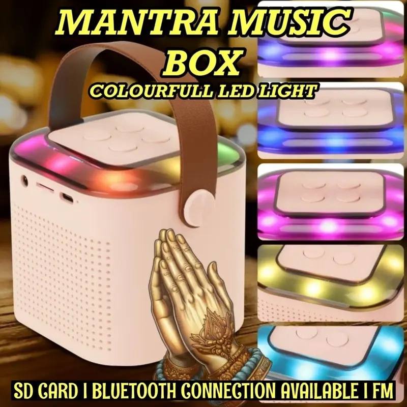 MANTRA LED SPEAKER MUSIC BOX
