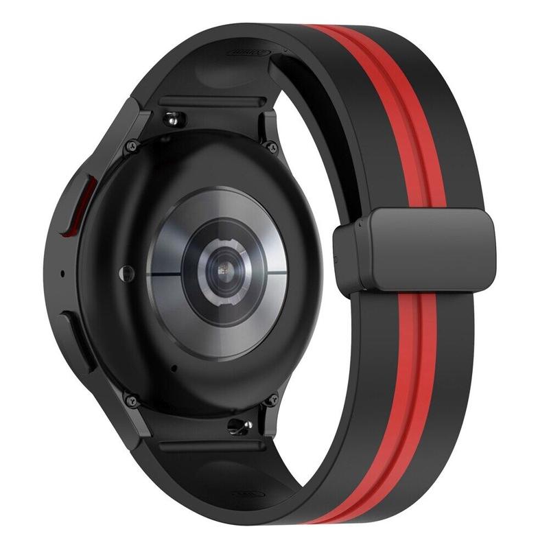 Product Introduction of Silicone Magnetic Buckle Strap for Samsung Watch 4/5/6 40 44mm Watch 5 Pro 45mm Band for Galaxy Watch 4 Classic 42 46mm Watchbands 55