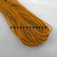 Gambar Tali Elastis Kecil Bulat Melar Molor Diameter 1,5 mm Warna Mustard Harga Per Meter - mustard dari Heaven Kaufen Kota Malang 2 Tokopedia