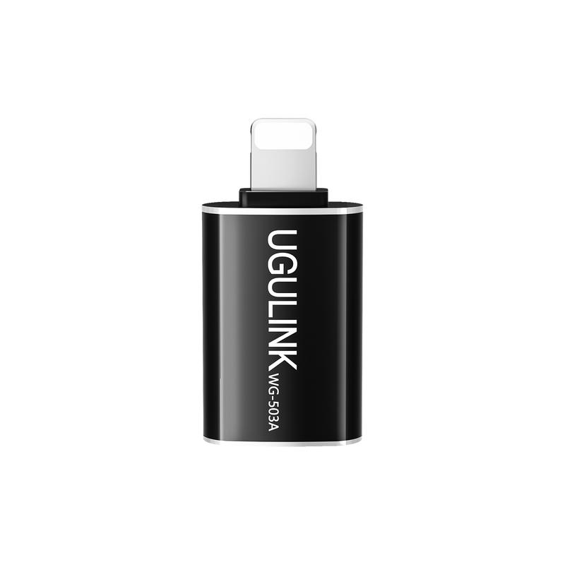Bộ Chuyển Đổi OTG Lightning sang USB, UGULINK, cho Ổ Đĩa Lung Linh U, dành cho điện thoại, máy tính bảng, bàn phím, chuột, phim, máy tính xách tay, trung tâm, đầu đọc đĩa U iphone Cổng USB màu cam