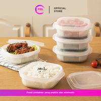 Gambar POL - Food Kontainer Plastik Kotak Penyimpanan Makanan Saringan Serbaguna - 1 pc dari pol perabot online Kab. Tangerang 2 Tokopedia