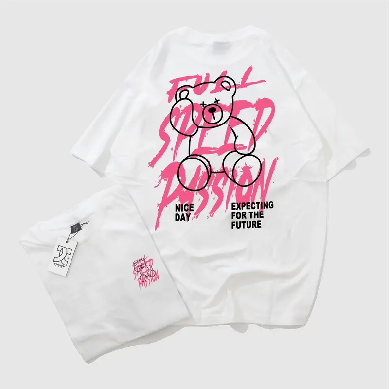 KAOS STREETWEAR DISTRO PRIA WANITA LENGAN PENDEK UNISEX FULL TAG BAHAN COTTON COMBED 30S 4