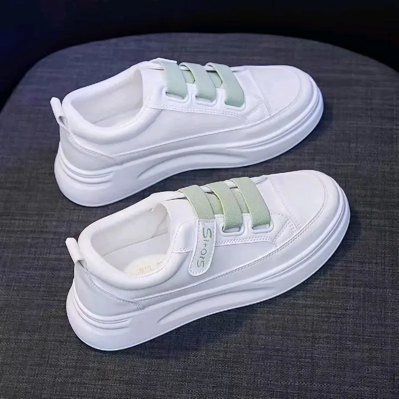 sepatu sneakers wanita tali karet sepatu sekolah wanita korean style pesions sepatu kets wanita casual Cewek 0