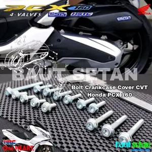 Baut set Blok CVT Honda PCX 160 (2021-2024) Mode Dua Kunci
