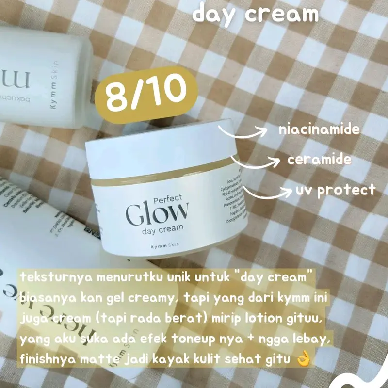 [Day Cream Tone Up Instan UV Protector]Kymm Skin Perfect Glow Day Cream 1