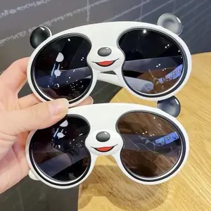 ￼Kacamata Hitam Anak Silikon Terpolarisasi Panda Bing Dwen Dwen Kacamata Anak dengan UV400