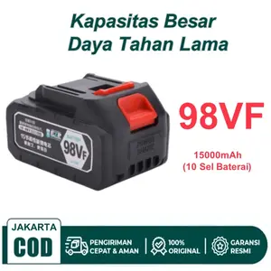 98Vf 15000mAh Baterai Li-ion Bor Baterai Tangan/alat-alat Listrik/Makita Alat Bor Isi Ulang
